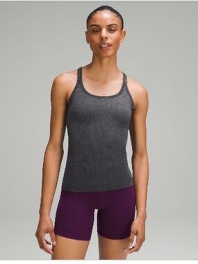 Ebb to Street Tank Top (Light Support, B/ C Cup) in Graphite Gray